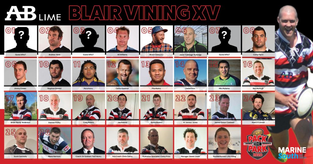 Stephen Donald, Blair Vining, Carlos Spencer, Ma'a Nonu, Graham Henry, Chris Cairns